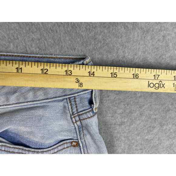 Women's American Eagle Denim Cutoff Skirt Size‎ 2 Light Wash - Picture 5 of 6